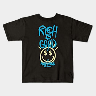 Rich is Good Kids T-Shirt